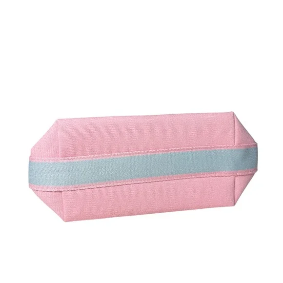 Pink Travel Makeup Pouch Small Toiletry Organizer Snap Closure Cosmetic Bag H - Picture 6 of 6